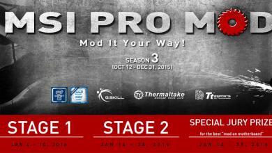 MSI PRO MOD Season 2 Wraps-up, Season 3 Launched Immediately 106 MSI PRO MOD Season 2 Wraps-up, Season 3 Launched Immediately