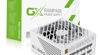 GameMax Introduces GX-850 PRO ATX 3.1 PCIE 5.1 PSU 78 GX850 PRO WHITE